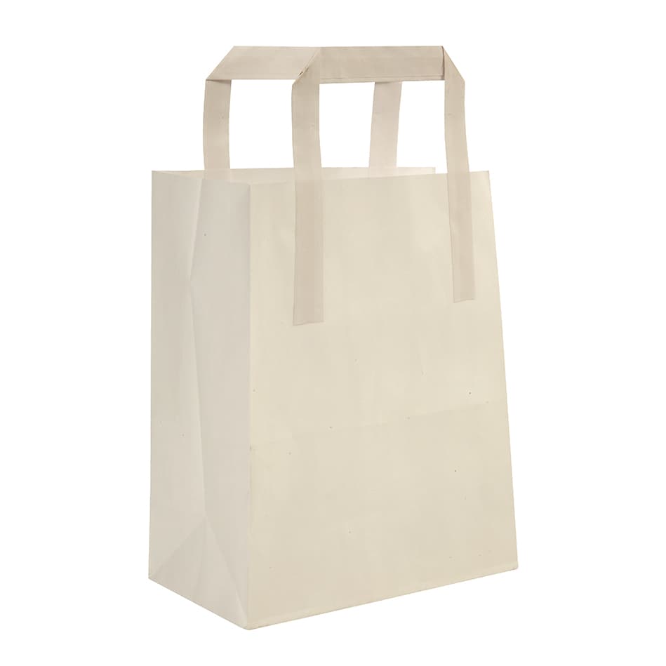 Small White Paper Carrier