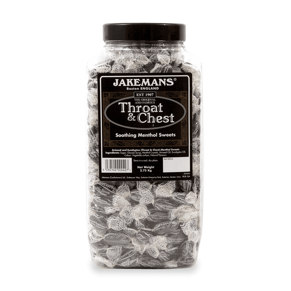JAKEMANS THROAT & CHEST JAR 2.7KG
