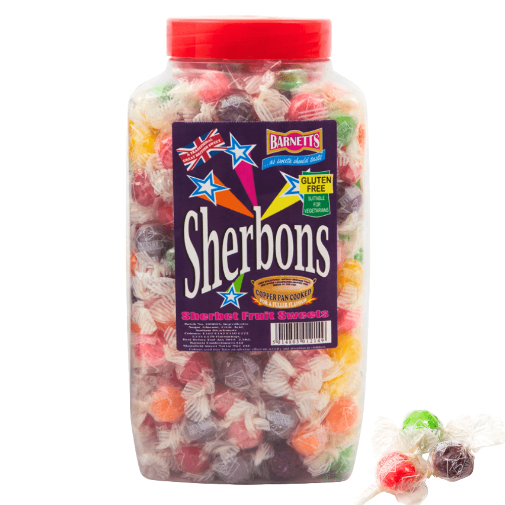 Barnetts Sherbons Jar 2.5kg