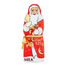 Lindt Santa Christmas Milk Chocolate 125g