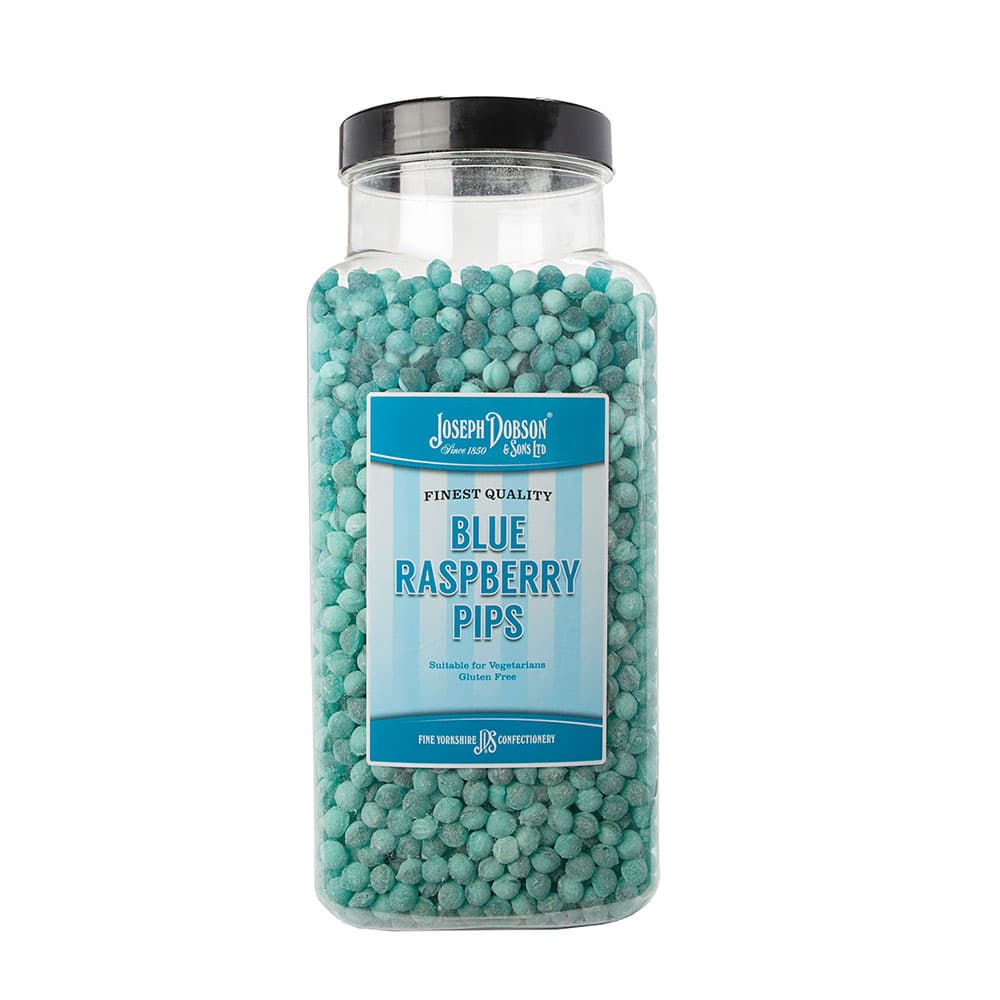 Dobson's Blue Raspberry Pips Jar 2.72kg