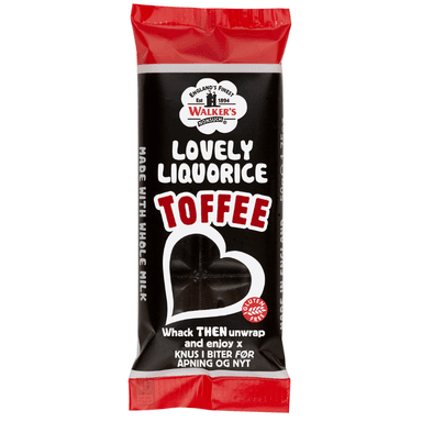 Walker's Nonsuch Lovely Liquorice Toffee Bars 50g