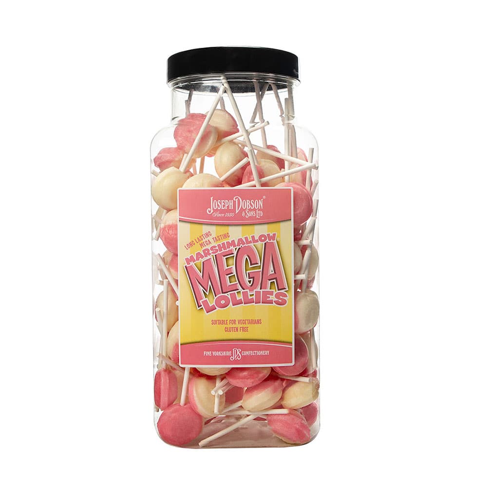 Dobsons Marshmallow Mega Lollies