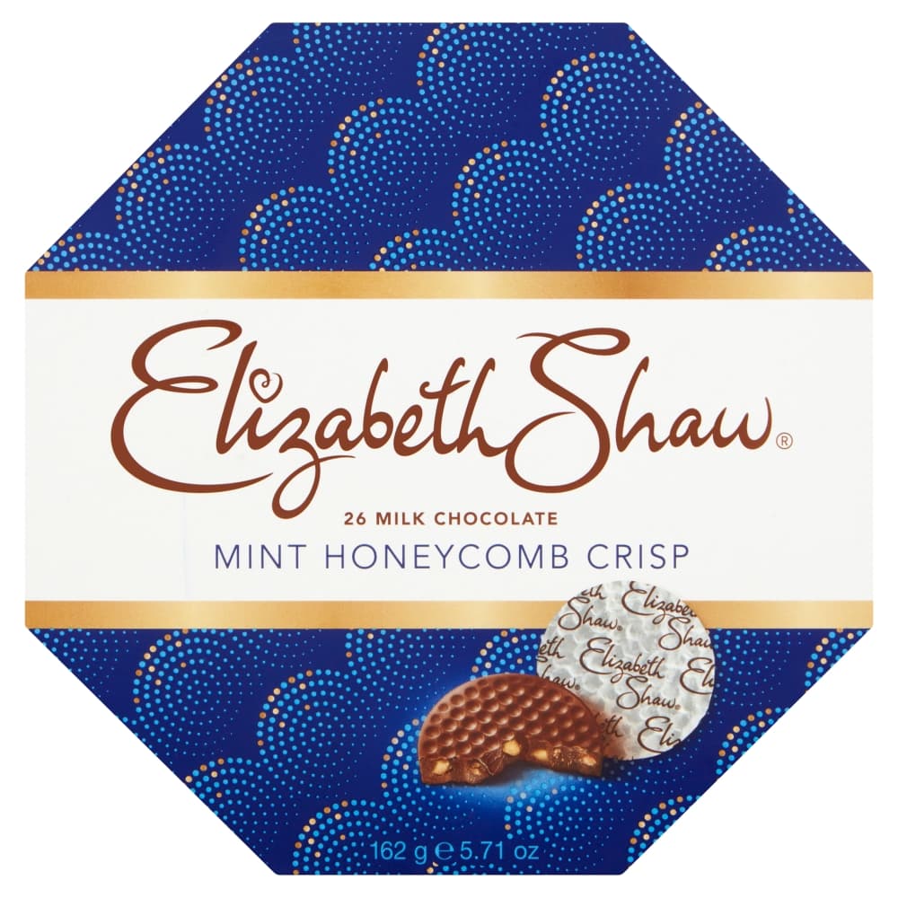 Elizabeth Shaw Milk Chocolate Mint Crisp 162g