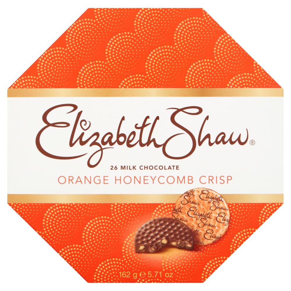 Elizabeth Shaw Milk Chocolate Orange Crisp 162g