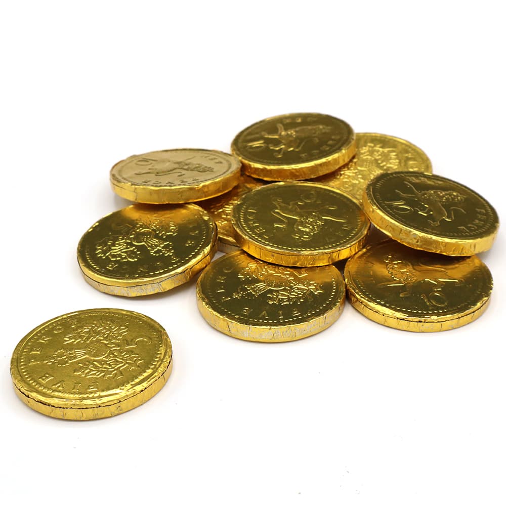 Kingsway Gold Milk Chocolate Coins 1kg 