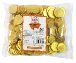 Kingsway Gold Milk Chocolate Coins 1kg