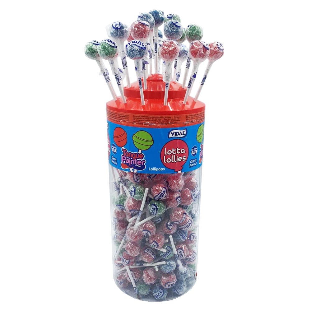 Vidal Lotta Lollies Tongue Painter Lollies Tub