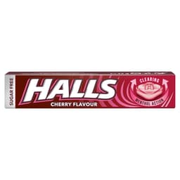 Halls Sugar Free Mentholyptus Cherry 