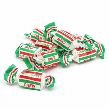 Spearmint Chews - 1 x 3kg Bag