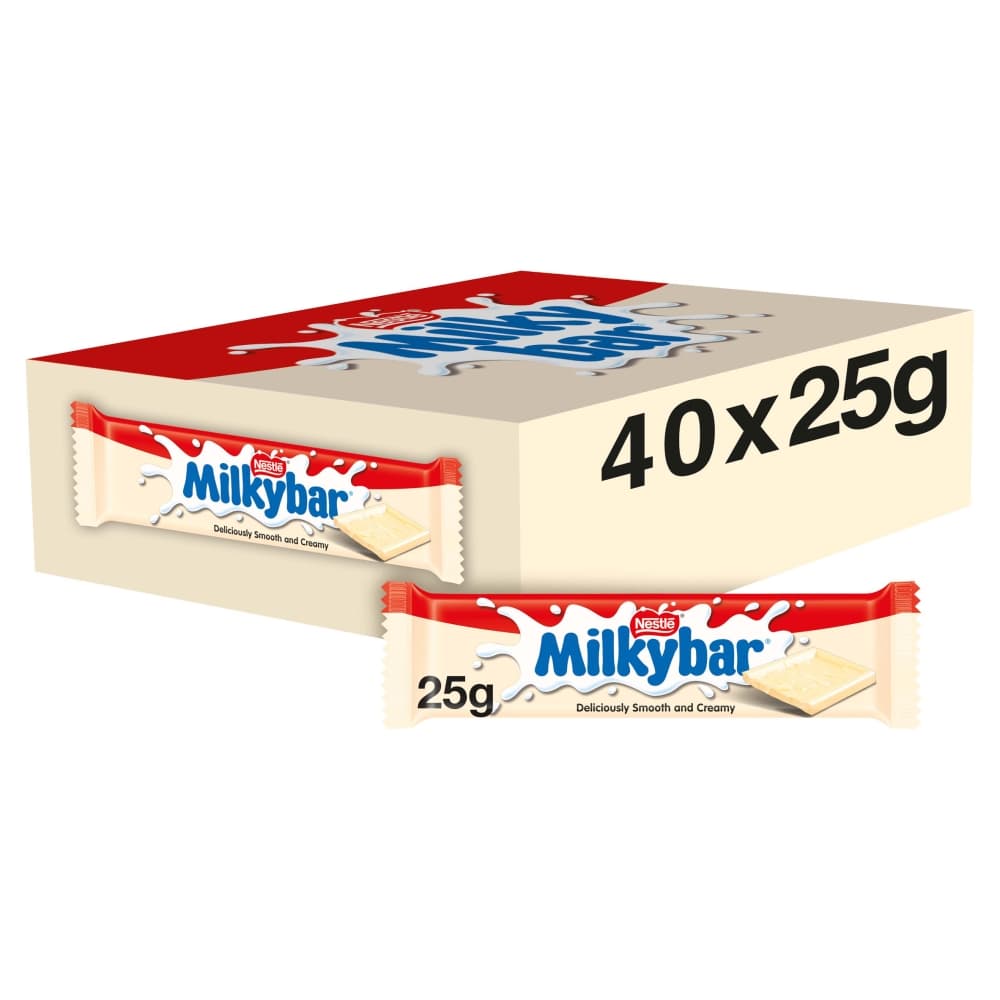 Milkybar White Chocolate Bar 25g 