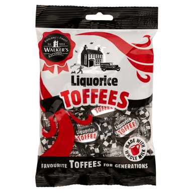 Walker's Nonsuch Liquorice Toffee Bags 150g