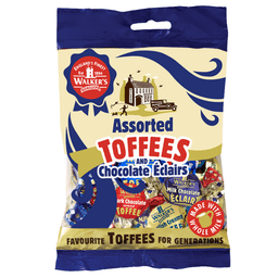 Walker's Nonsuch Assorted Toffees & Eclairs Bag 150g