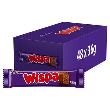 Cadbury Wispa Chocolate - 48 x 36g Bars