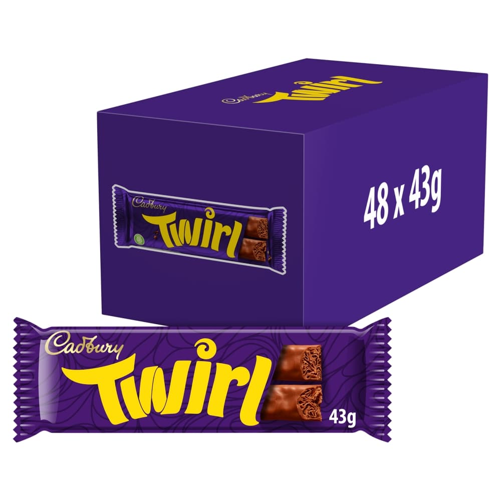 Cadbury Twirl Chocolate Bars