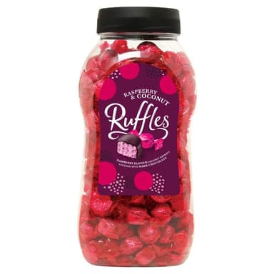Ruffles Raspberry & Coconut Jar 1.5kg