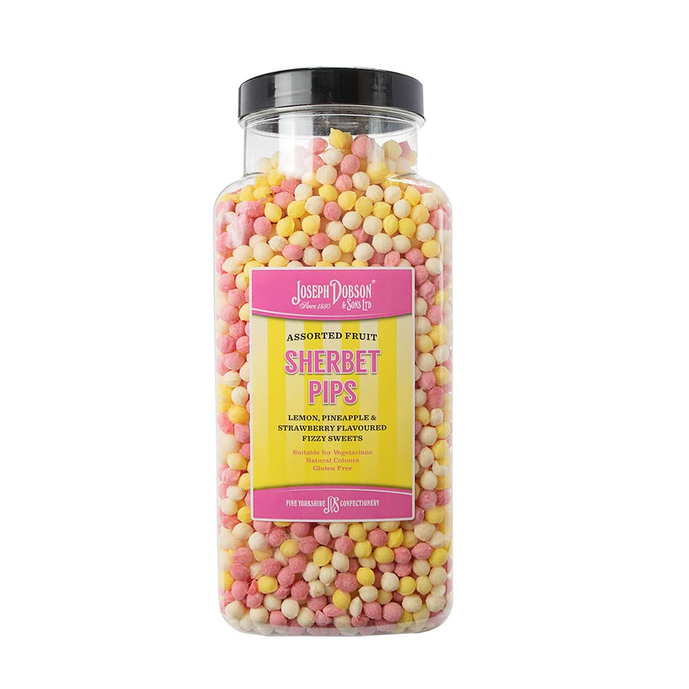  Dobsons Sherbet Pips Jar 2.72kg