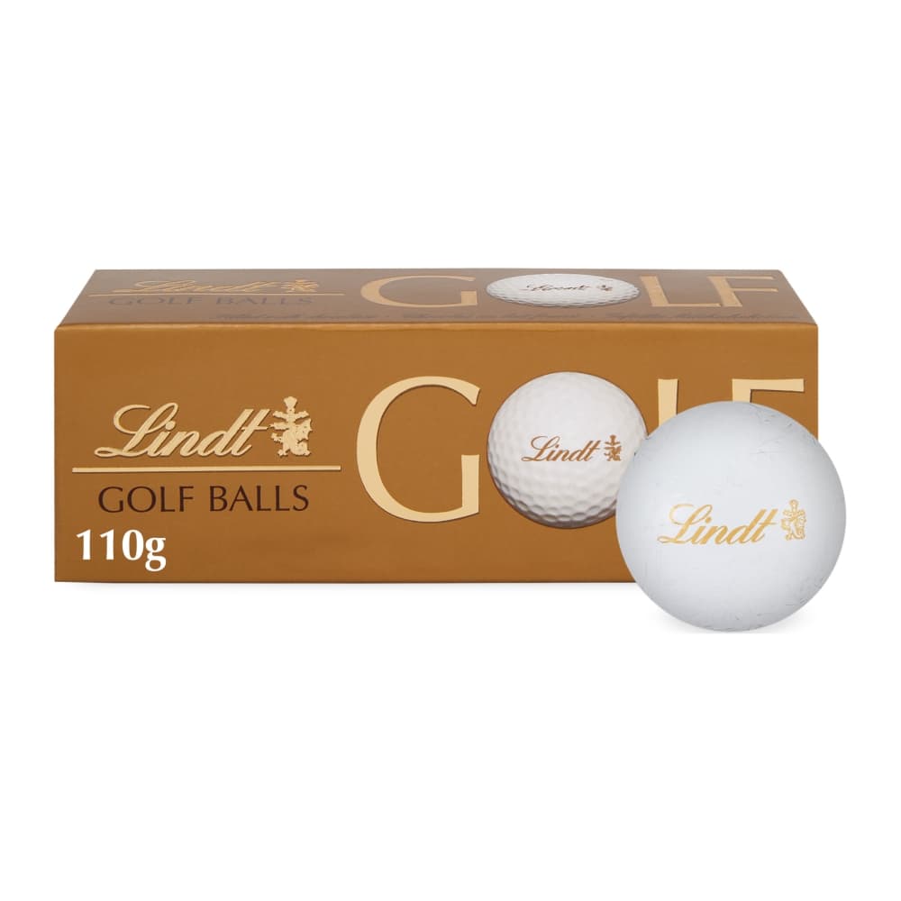 Lindt Milk Chocolate Golf Balls 3 Pieces 110g