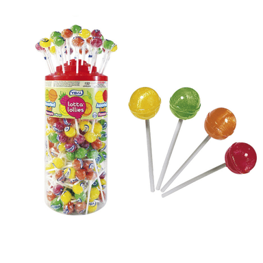 Vidal Assorted Fruits - 150 Lollipops