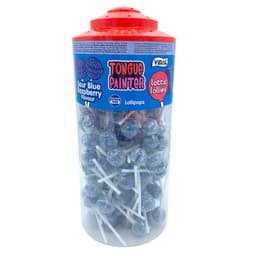 Vidal Lotta Lollies Blue Raspberry Lollipops