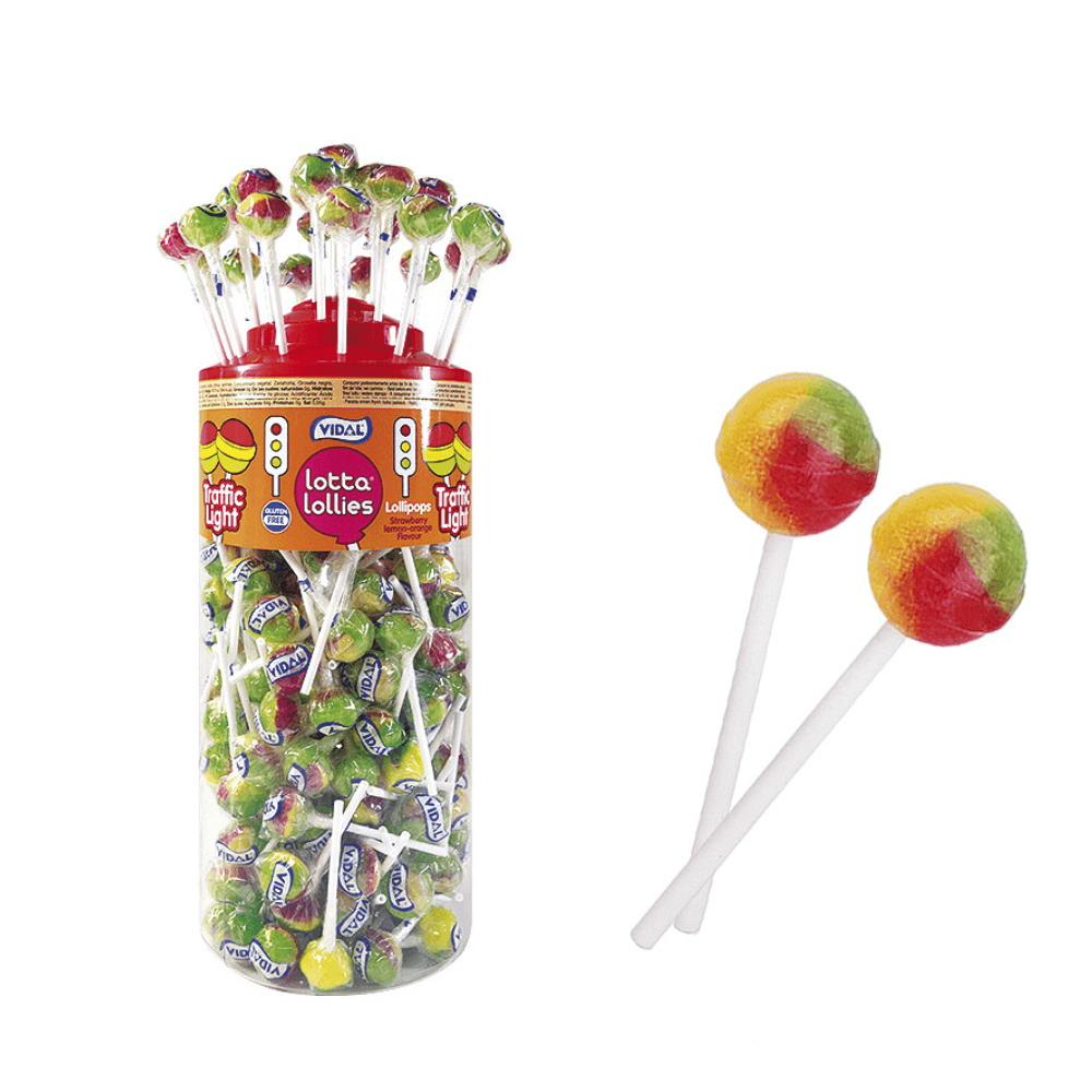 Vidal Traffic Light Lollipops