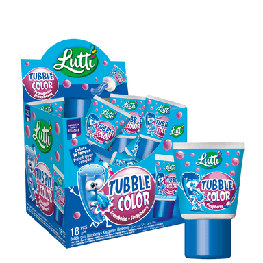 Lutti Tubble Gum Color - 18 x 35g Tubes
