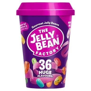 The Jelly Bean Factory Gourmet Mix - 12 x 200g Cups