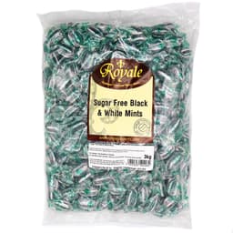 Royale Sugar Free Black & White Humbugs 3kg