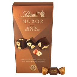 Lindt Nuxor with Dark Chocolate and Hazelnuts Gift Box 165g