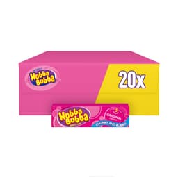 Hubba Bubba Original Flavour Bubble Gum 5 Chunky Chews