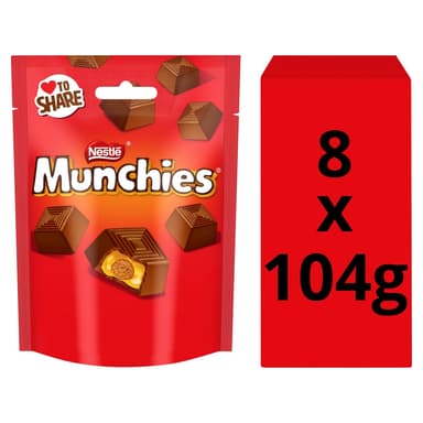 Munchies Milk Chocolate Sharing Pouch 104g