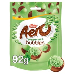 Aero Bubbles Peppermint Milk Chocolate Sharing Bag 92g