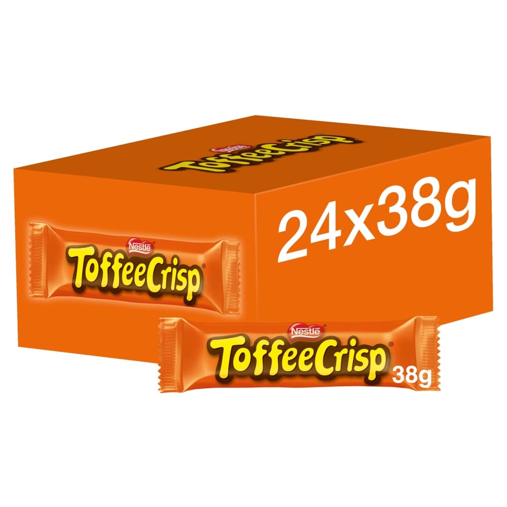 Toffee Crisp Milk Chocolate Bar 38g