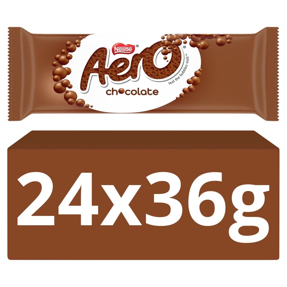 Aero Bubbly Milk Chocolate Bar 36g