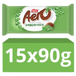 Aero Peppermint Mint Chocolate Sharing Bar 90g