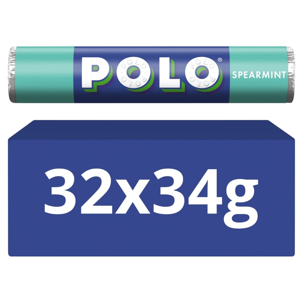 Polo Spearmint Mint Tube 34g