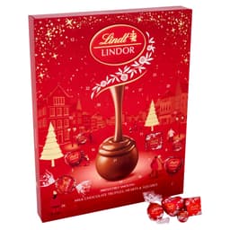 Lindt Lindor Milk Chocolate Christmas Advent Calendar 235g