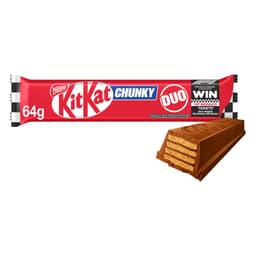 KitKat F1 Chunky Duo Milk Chocolate Bar 64g