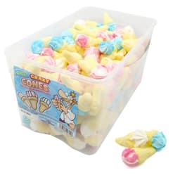 Crazy Candy Factory Ice Cream Cones Marshmallows 5p Tub