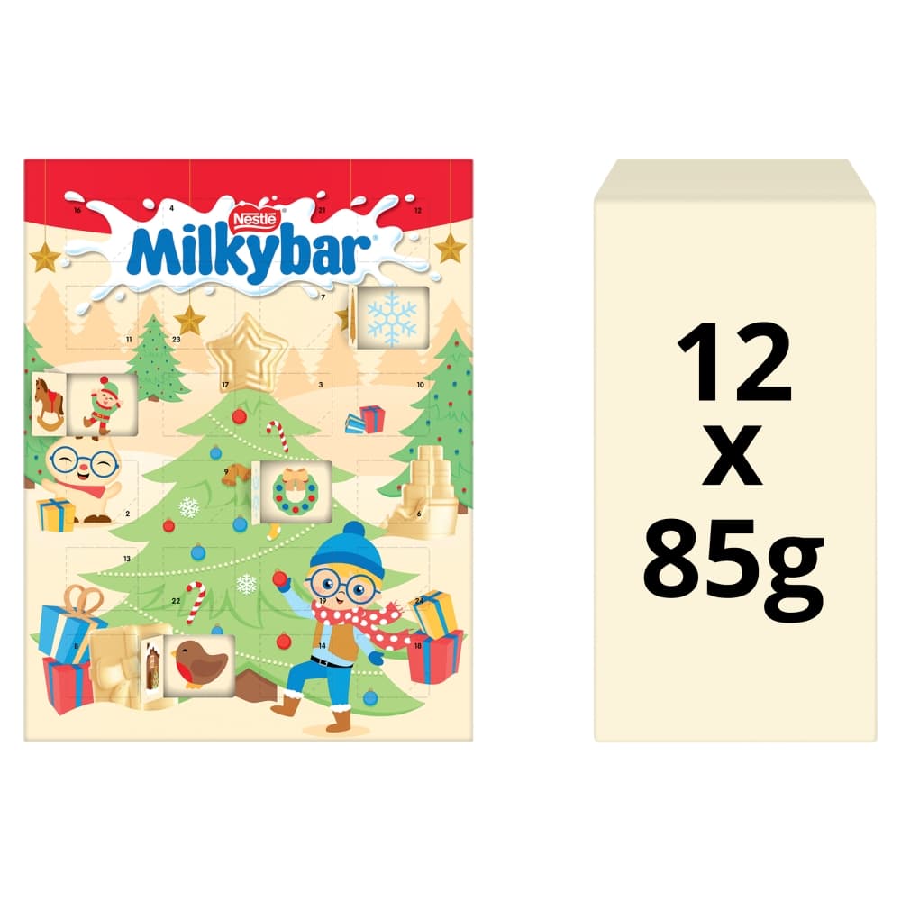 Milkybar White Chocolate Advent Calendar 85g