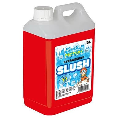 Crazy Frosty Factory Strawberry Slush Syrup - 1 x 5L Bottle