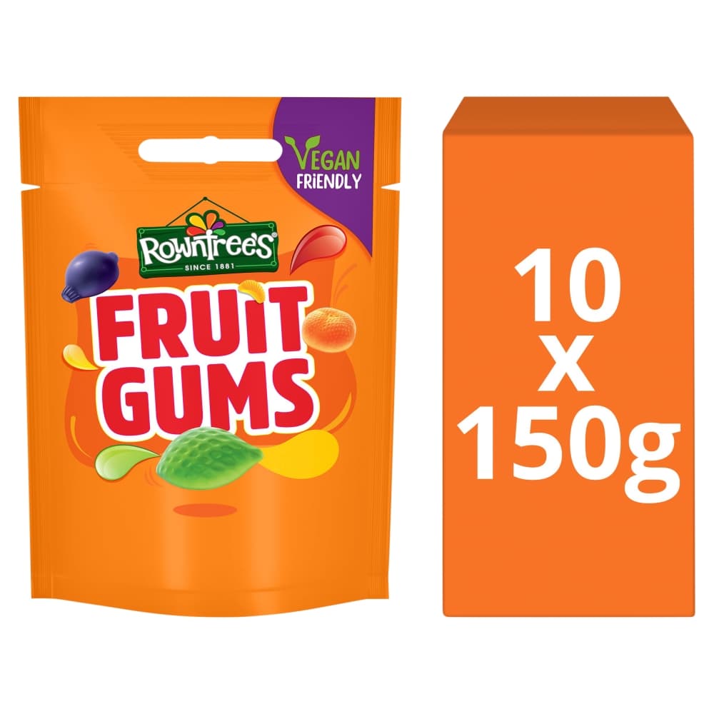 Rowntree's Fruit Gums Sweets Sharing Bag 150g