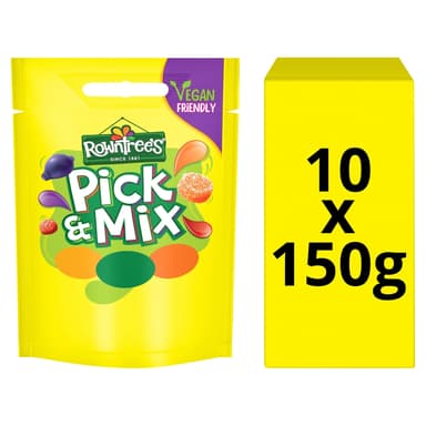 Rowntree's Pick & Mix Sweets Sharing Bag - 10 x 150g Bags