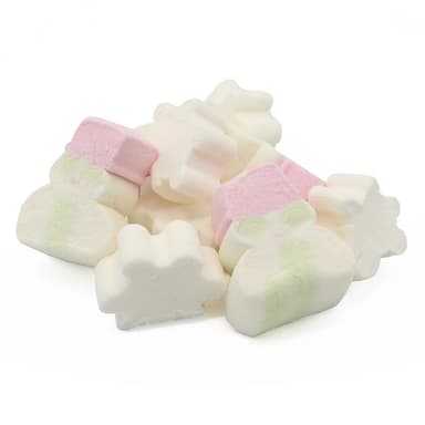Kingsway Snowman & Snowflakes Christmas Mallows - 1 x 1kg Bag