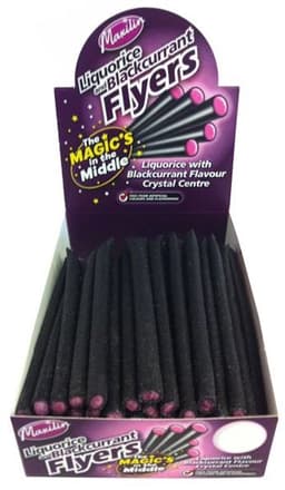 Maxilin Giant Blackcurrant Flyers 20p