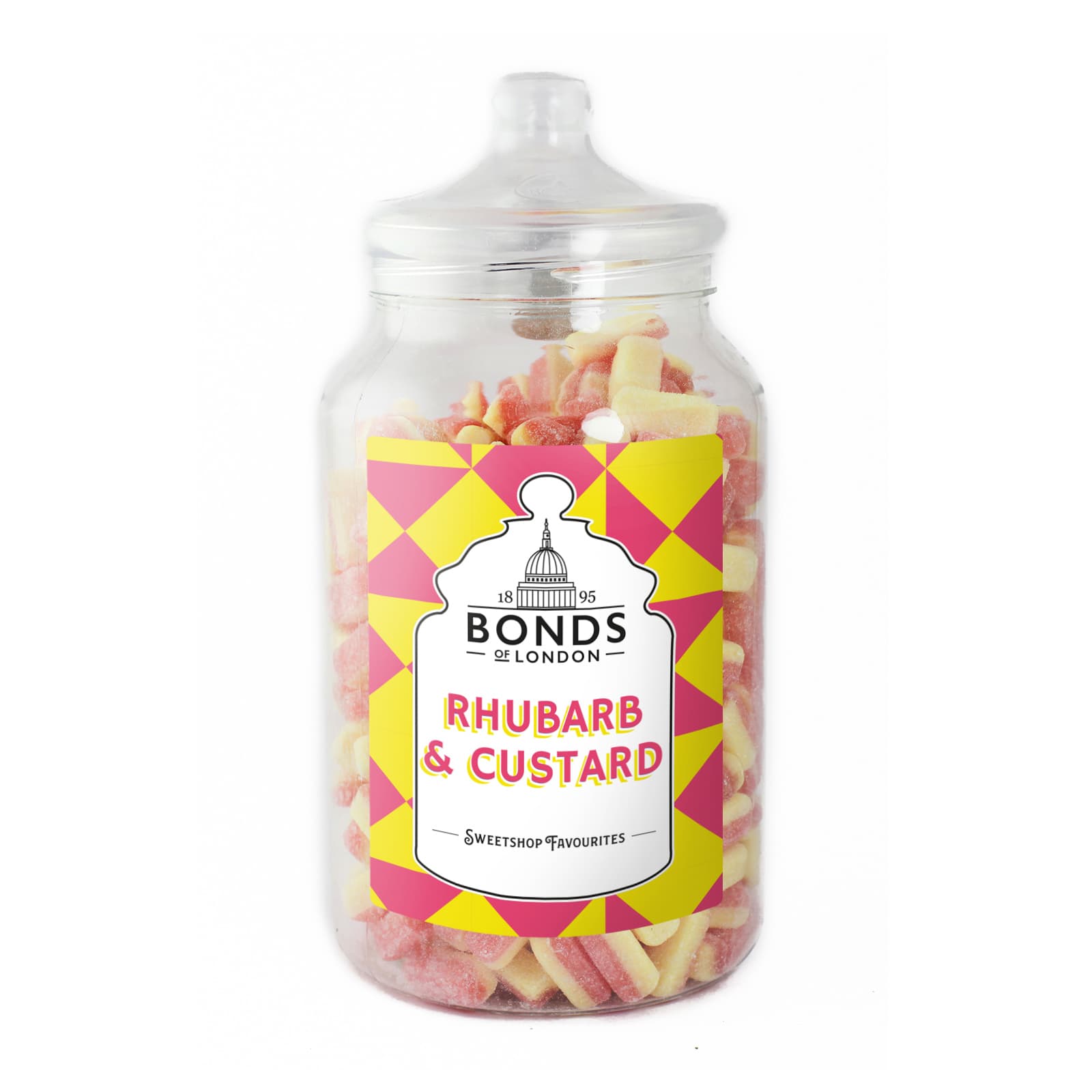  Bonds Rhubarb & Custard Jar 2.5kg