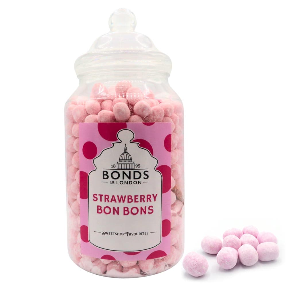 Bonds Strawberry Bon Bons Jar 2.1kg 