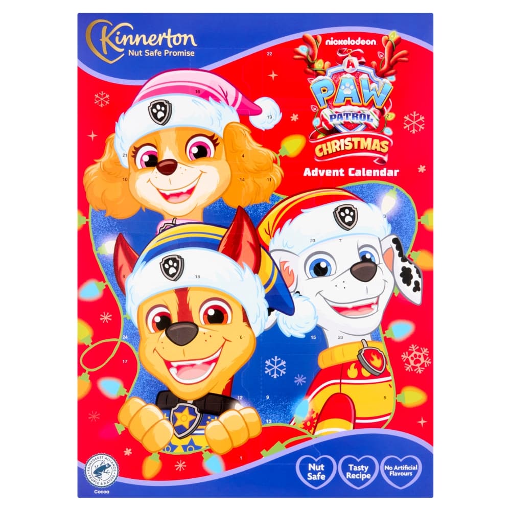 Kinnerton Paw Patrol Christmas Advent Calendar 40g