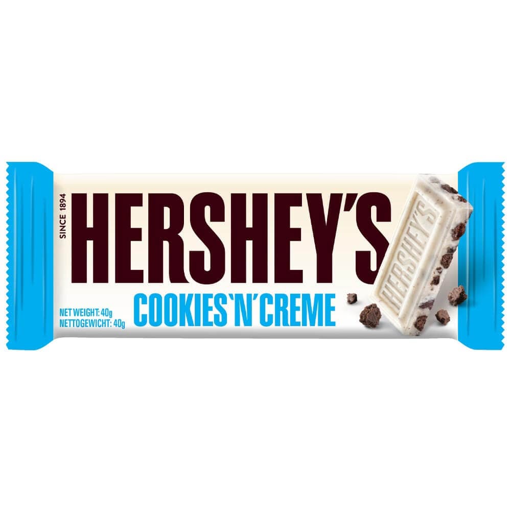 Hershey's Cookies 'N' Creme Bars 40g 
