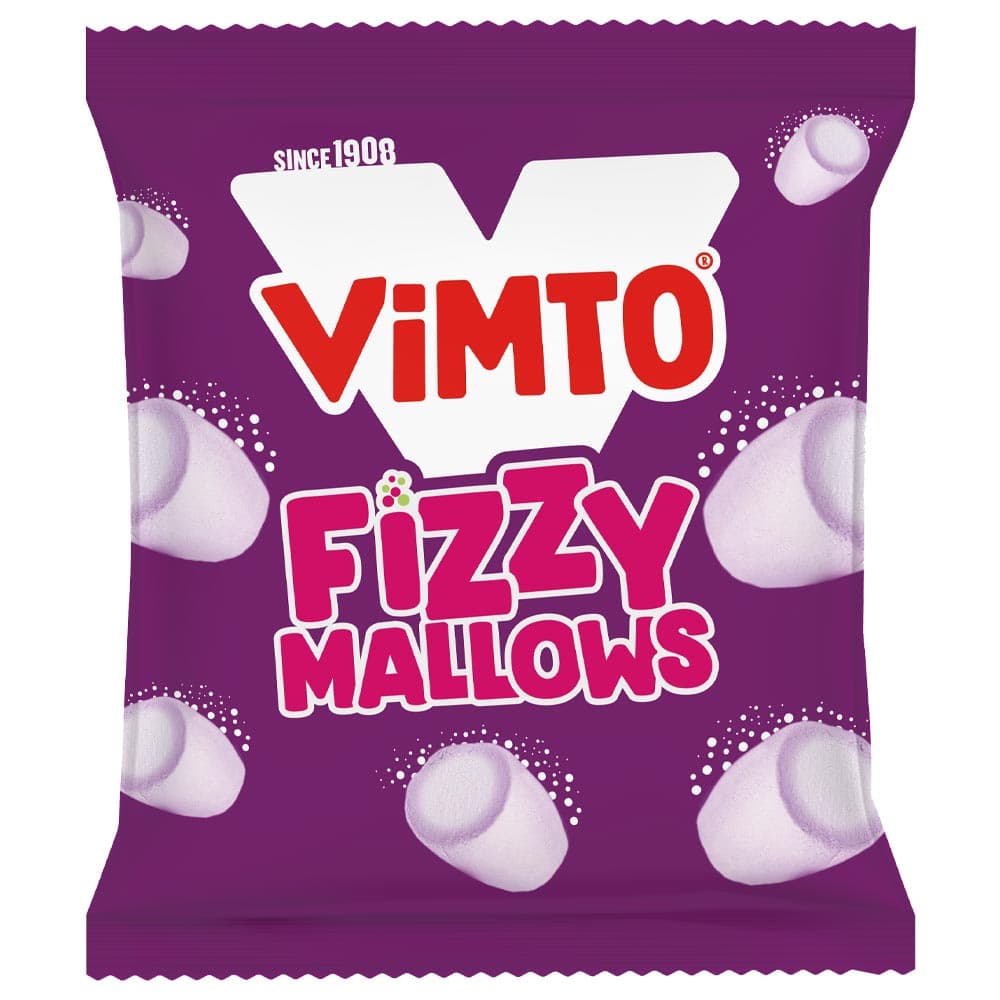  Vimto Fizzy Mallows Bags 100g